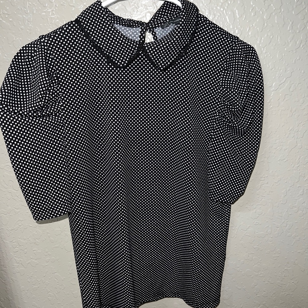Polka dots blouse